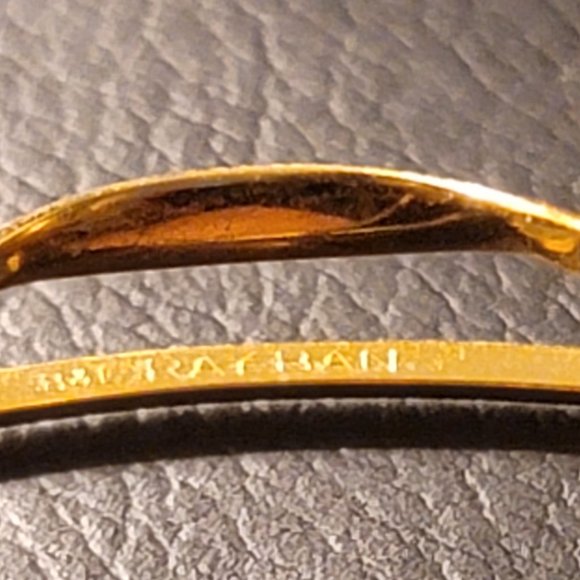 Vintage 1990s Genuine Bausch & Lomb Ray Ban Deco Metal Collection Sunglasses - Picture 6 of 12